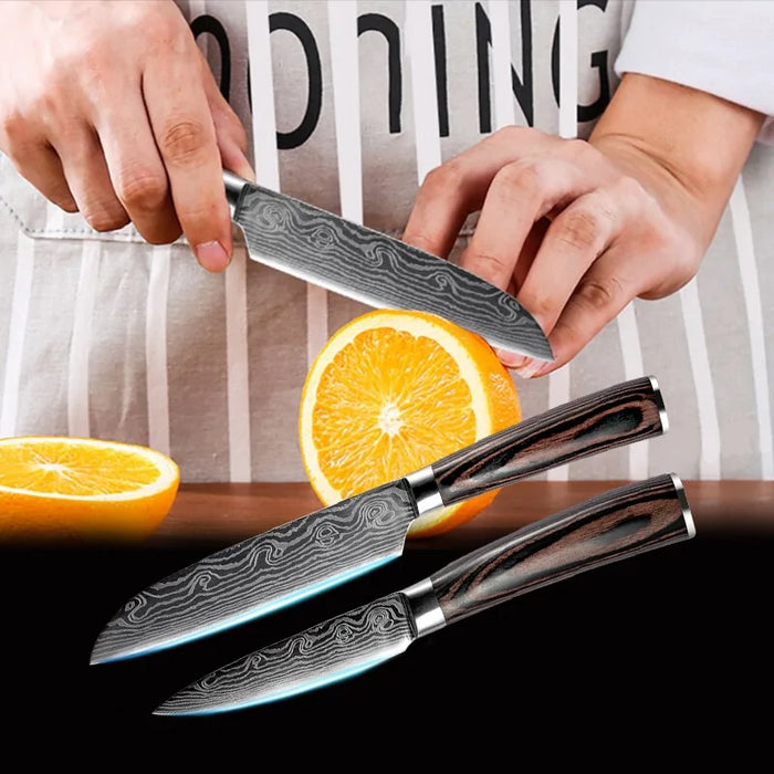 5 Piece Chef's Knife Set