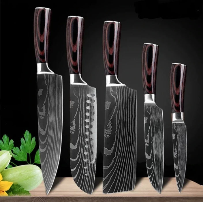 5 Piece Chef's Knife Set